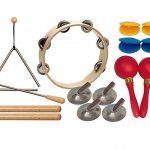 set of musical instruments for children