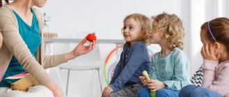 development of logical thinking in preschoolers