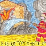 Рисунок: Осторожно огонь